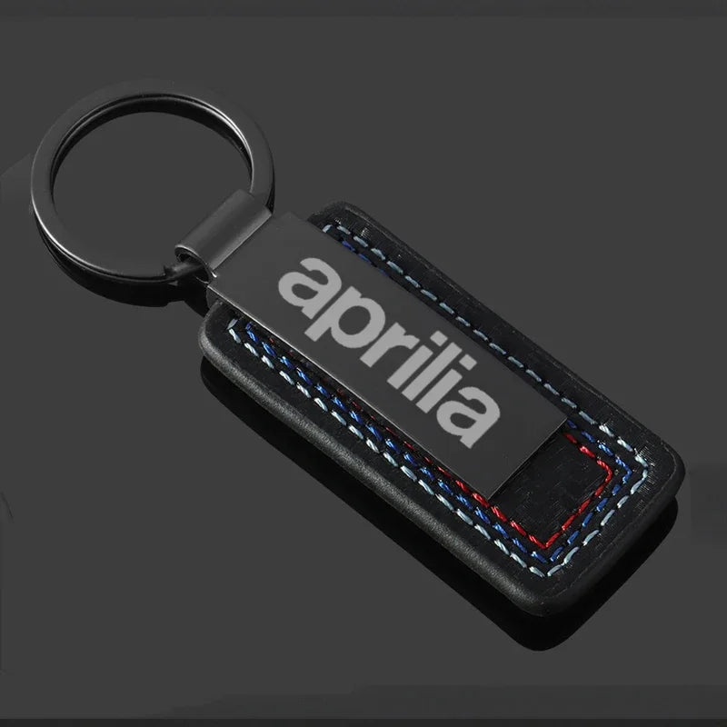 Motorcycle Keychain Gift for Aprilia RSV4 RSV1000/R Caponord 1200 Dorsoduro Shiver Tuono Keyring Key Chains Buckle Accessories