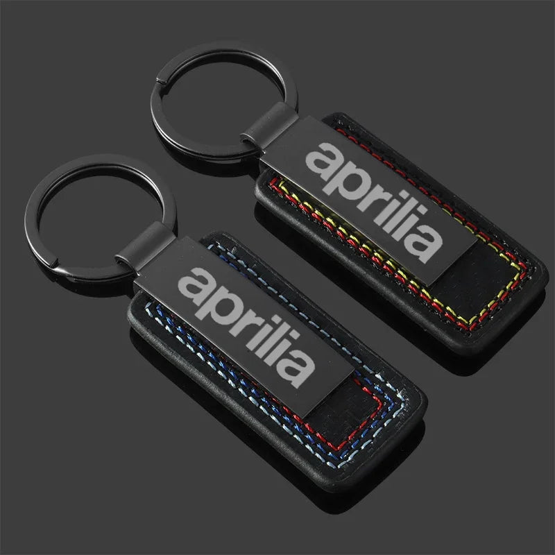 Motorcycle Keychain Gift for Aprilia RSV4 RSV1000/R Caponord 1200 Dorsoduro Shiver Tuono Keyring Key Chains Buckle Accessories