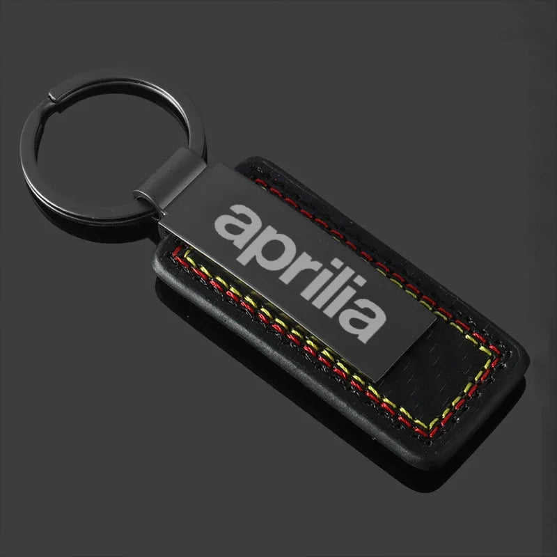 Motorcycle Keychain Gift for Aprilia RSV4 RSV1000/R Caponord 1200 Dorsoduro Shiver Tuono Keyring Key Chains Buckle Accessories