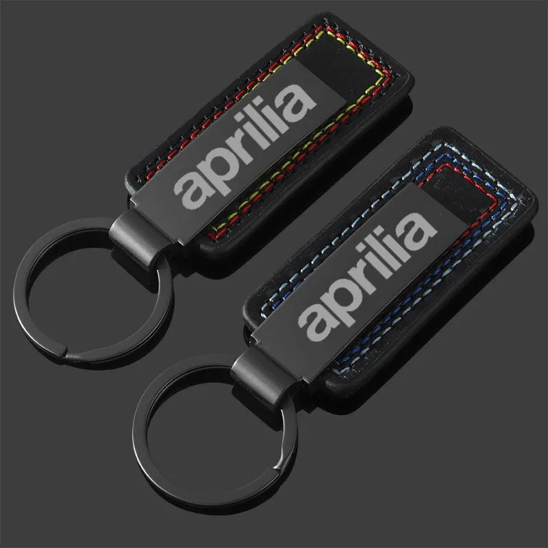 Motorcycle Keychain Gift for Aprilia RSV4 RSV1000/R Caponord 1200 Dorsoduro Shiver Tuono Keyring Key Chains Buckle Accessories